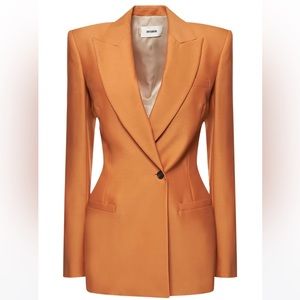 Interior The Fontaine wool & silk suit jacket size 6